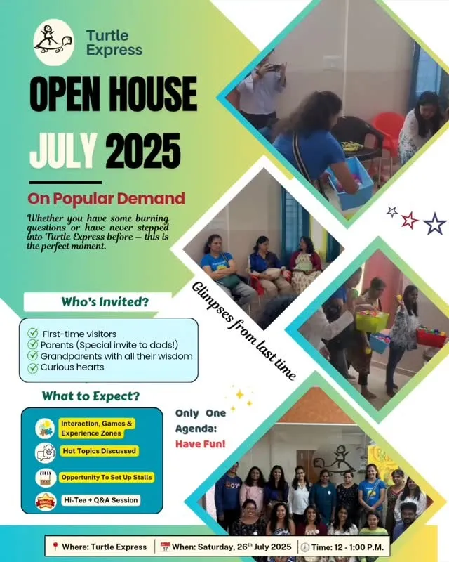 Turtle Express poster: Open House