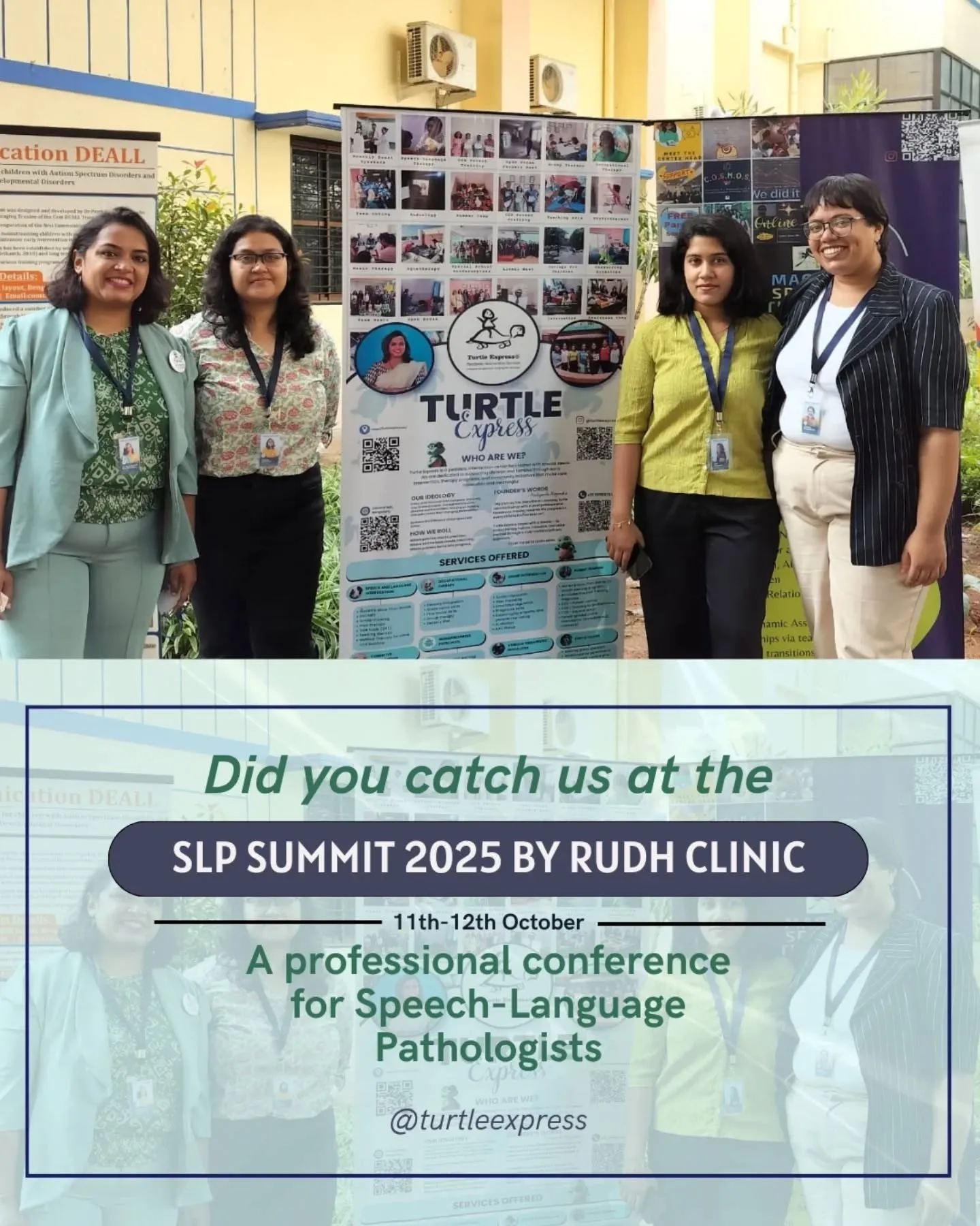 Turtle Express poster: Learning at the SLP Summit